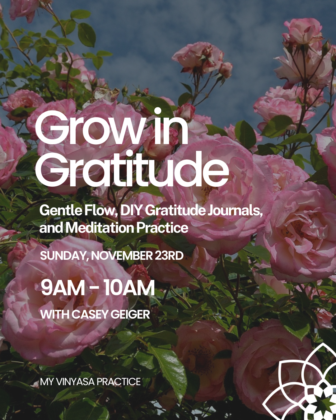 A woman dressed in white sits while practicing Kundalini