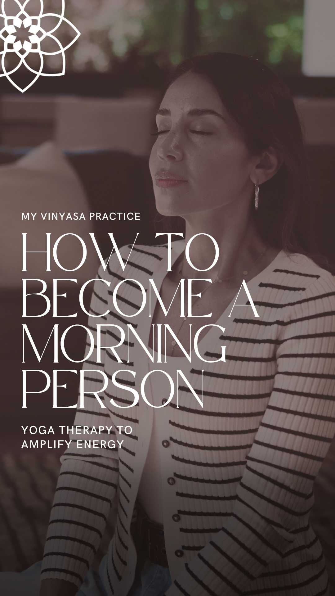 A woman dressed in white sits while practicing Kundalini