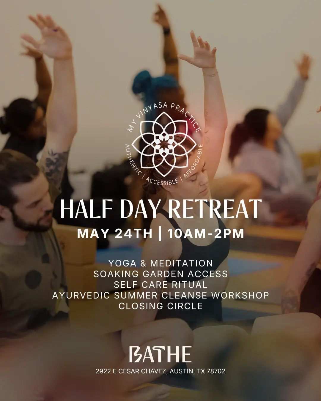 9c7d5bcd-15db-4510-9239-17a2f38b2fa9 A woman dressed in white sits while practicing Kundalini